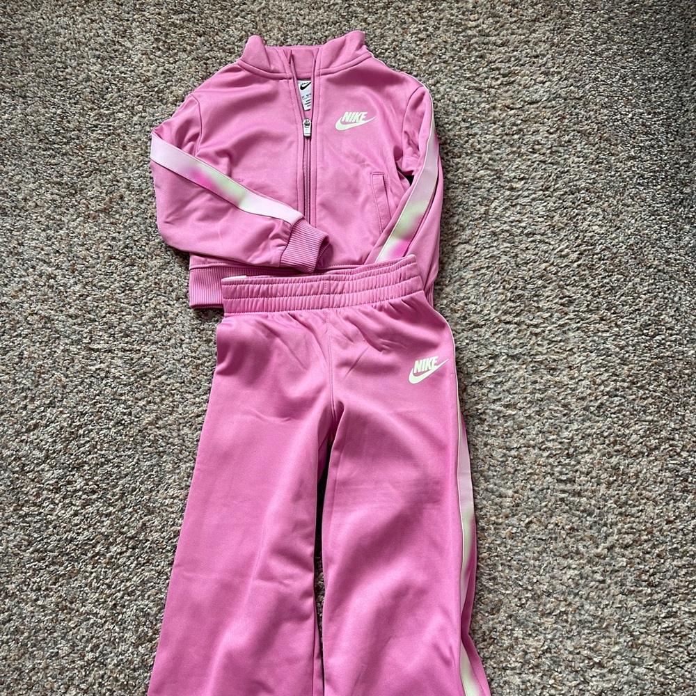 Nike Pink Tracksuit Set